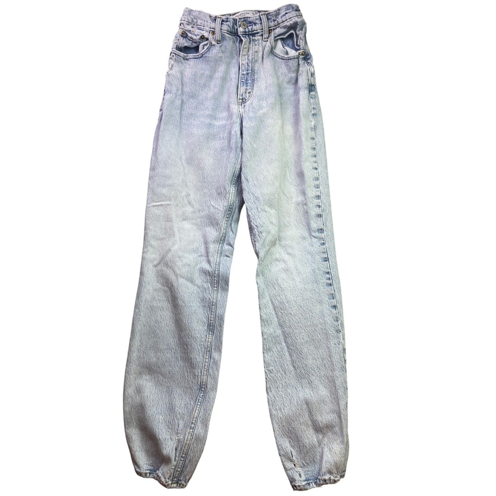 Abercrombie & Fitch Jeans Womens 27 Grunge Distressed Preppy Streetwear